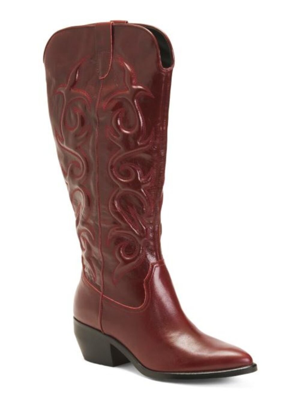 DOLCE VITA Patent Leather Mirla High Shaft Boots